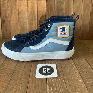 NEW Vans x USPS Sk8-Hi MTE-1 Dress Blue Fog